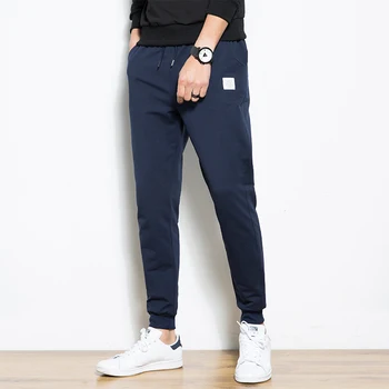 

Fletiter Men Pants Jogger Autumn Casual Mens Sweatpants Sportswear Long Trousers New Straight Pants Man Fitness Clothing 4XL