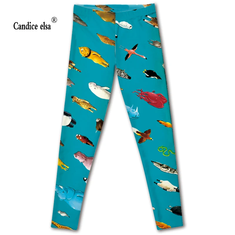 CANDICE ELSA leggings women elastic sexy fitness legging