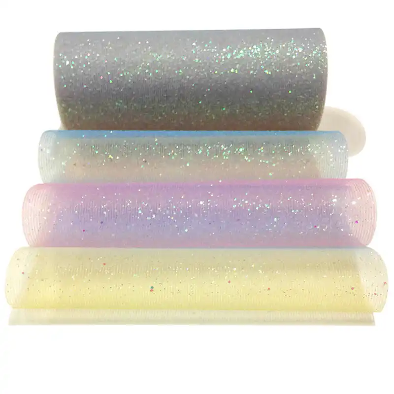 15cm10yard блестящая градиентная пряжа из органзы с кристаллами Тюль в рулонах для свадьбы украшение принцесса пачка фон деко домашний деко