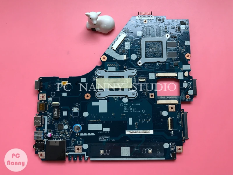 Excellent V5WE2 LA-9531P for Acer Aspire E1-572G Notebook Motherboard 15.6-inch Laptop Core i7-4500U 1.80GHz 2GB Graphics works 2 Excellent V5WE2 LA-9531P for Acer Aspire E1-572G Notebook Motherboard 15.6-inch Laptop Core i7-4500U 1.80GHz 2GB Graphics works 2