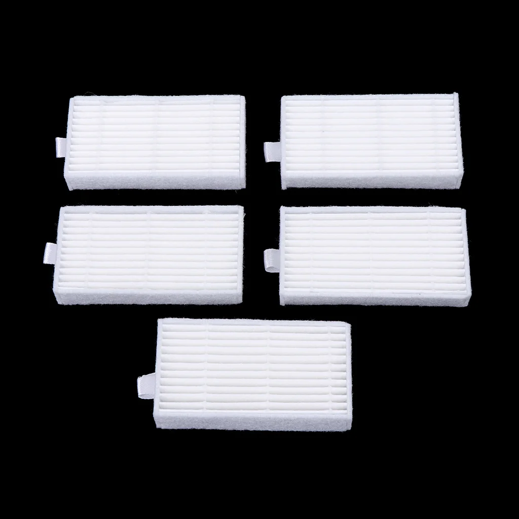 

5Pcs Replacement Filters Parts HEPA Cleaner For Cleaning Robot Vacuum Accessory
