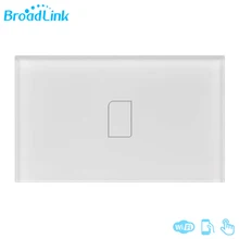 Оригинальный Broadlink TC2 3 Gang 433 мГц соединения стены сенсорный Панель выключатель света Пульты дистанционного управления нам Стандартный для Умный дом Системы