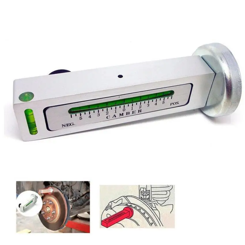 Car-styling AUTO adjustable Magnetic Camber Castor Strut Wheel Alignment Gauge Tool for Universa july28