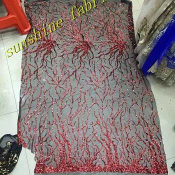 

african tulle lace french lace with sequins wholesale lace material for sewing french net lace