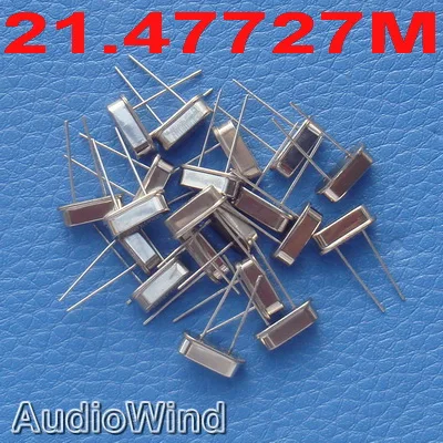 Oscillator. Electronics-Salon 200PCS 21.47727 MHz Quartz Crystal Resonator