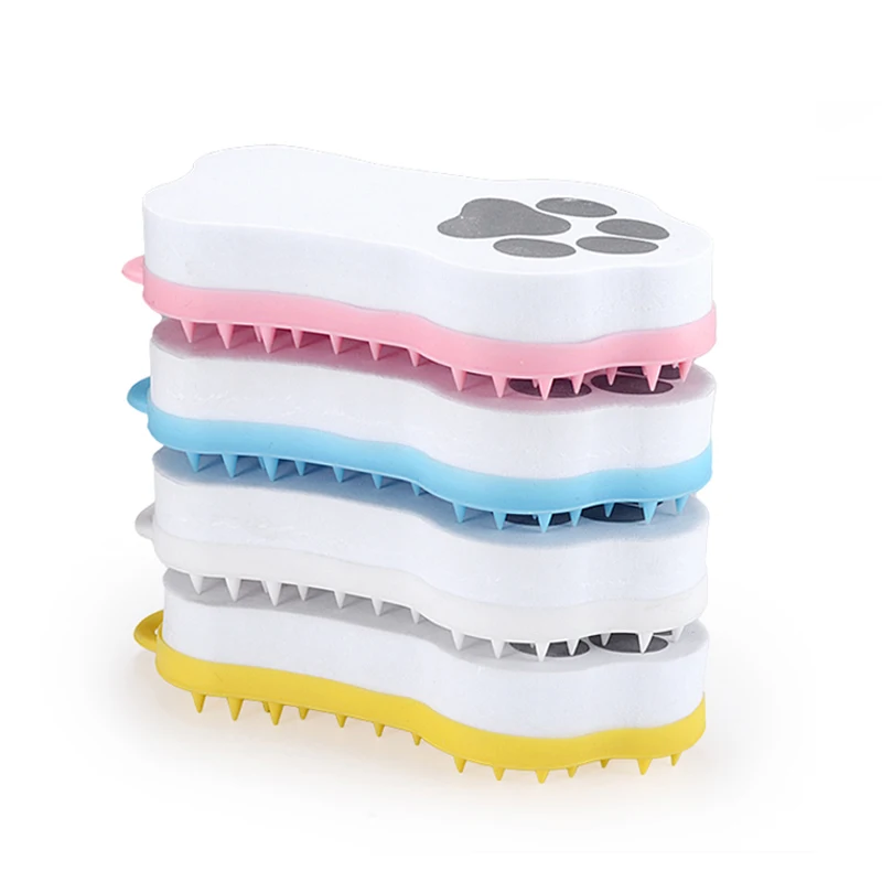 4pcs/lot silicone dog brush pet hair removal brushin Cleaning Brushes