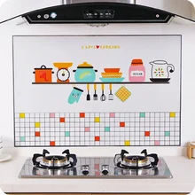 Кухонная самоклеящаяся высокотемпературная анти-масляная наклейка s Бытовая Алюминиевая фольга для кухни стикер для шкафа декоративный водонепроницаемый