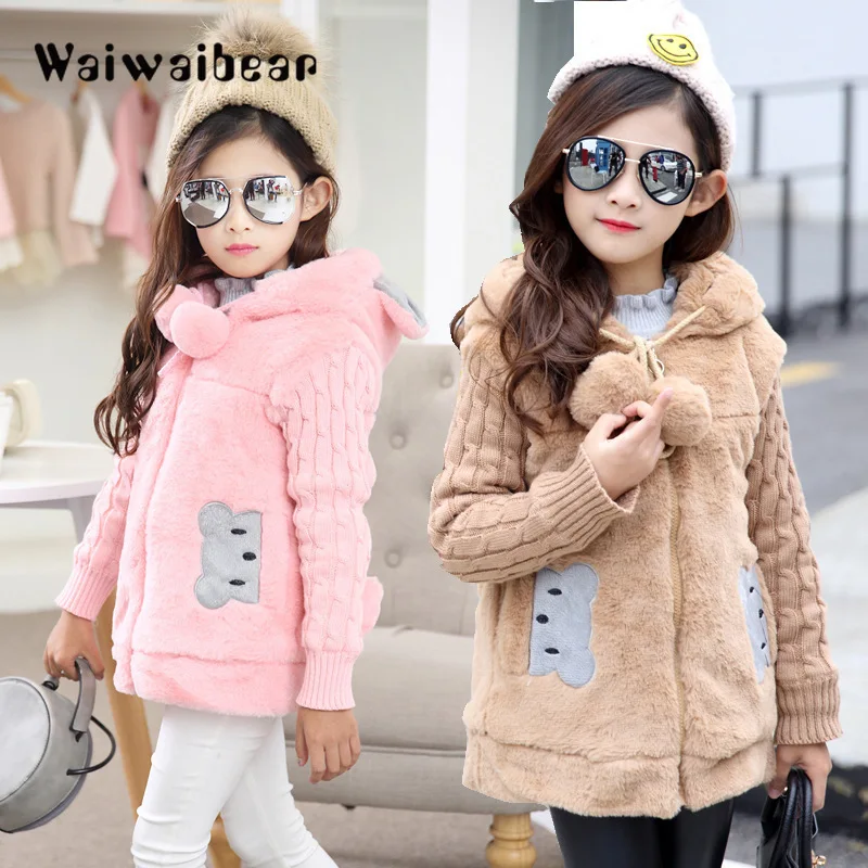 

Hot New Girls clothing Baby Coats for Girls Flower Jackets For Spring Autumn Kids Clothes Double-Breasted Top children Outwear