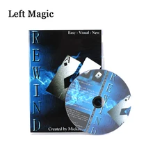 Rewind (DVD+Gimmick)-Magic Trick Stage Close Up Magic Props Accessories Fun Card Magia Toys Joke Gadget Classic wholesale цена Rewind (DVD+Gimmick)-Magic Trick Stage Close Up Magic Props Accessories Fun Card Magia Toys Joke Gadget Classic wholesale цены онлайн