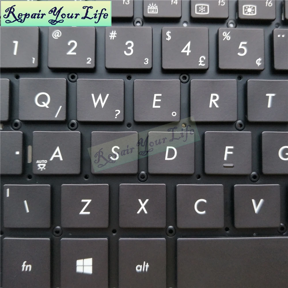 Teclado Backlit Brasileiro para Asus Zenbook Ux330 Ppo br Brasil Ux330u Ux330ua Ux330uak Brasil 0knb02632br00 - Imagem 2