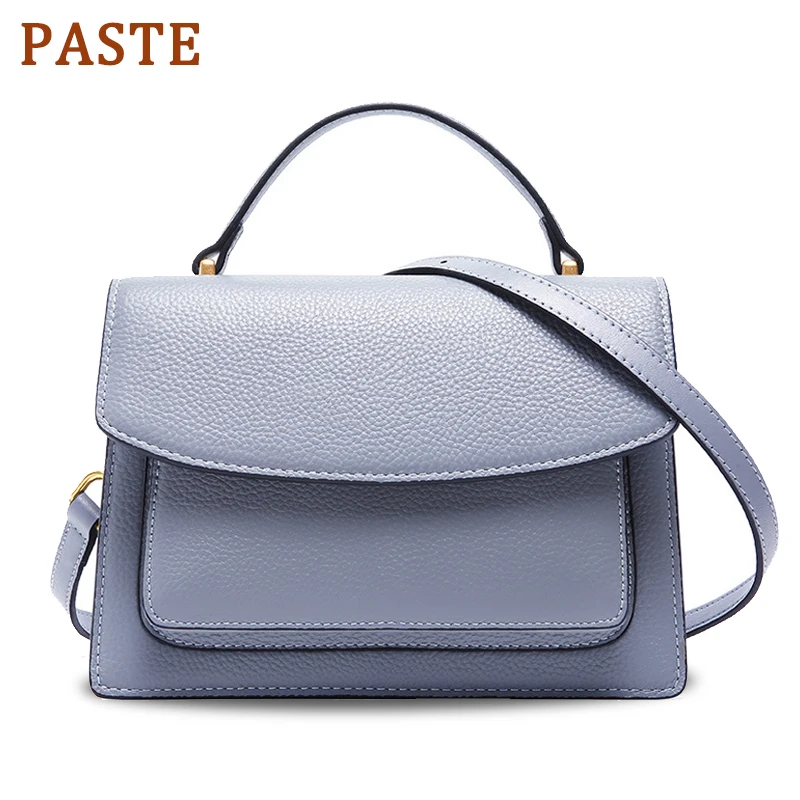 

PASTE Famous Brand Shoulder Bag For Women Luxury Cossbody 100% Real Leather Flap Crossbody Bag Designer Ladies Totes Bags Bolsa