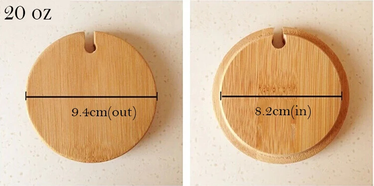 Различные размеры бамбуковая чашка и крышка для кружек различные размеры банка ooden крышка чашки Кружка Крышка бамбуковая кофейная чашка крышка для кофейных кружек керамика