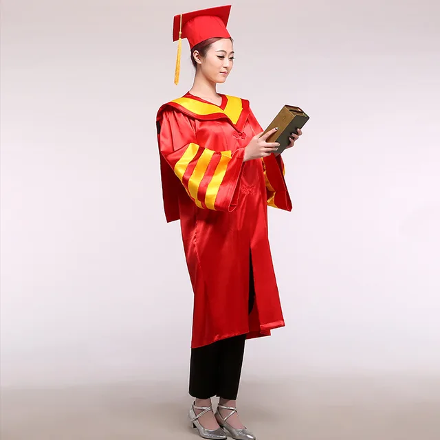 Buy Adult Robes Academic Graduation Gowns Dress for
