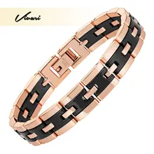 Vivari популярный керамический браслет для женщин, цепочка из нержавеющей стали, браслет, подарок, мужской, нежный, мужской, очаровательный, мужской браслет