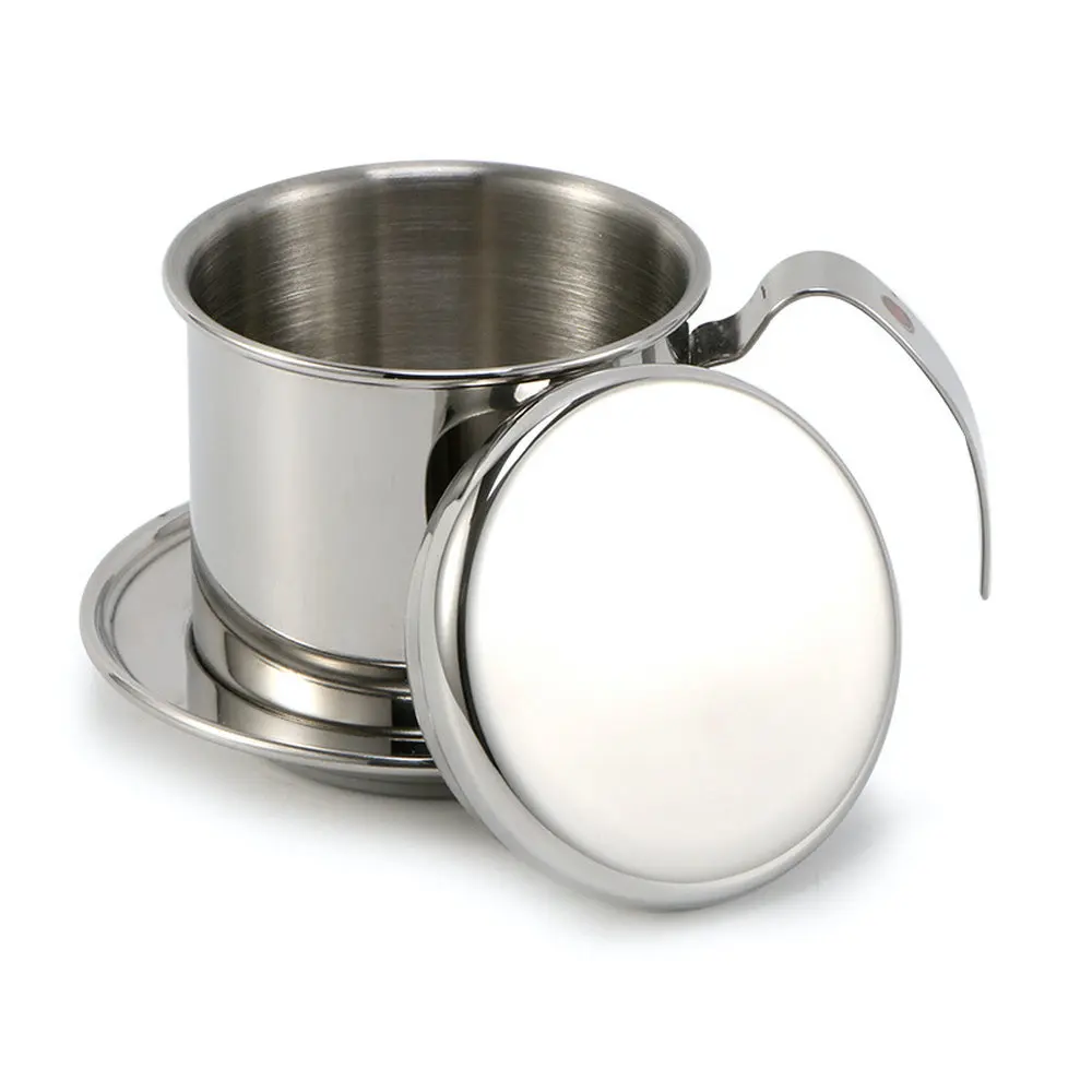 

Stainless Steel Vietnam Coffee Dripper Filter Coffee Maker Drip Coffee Filter