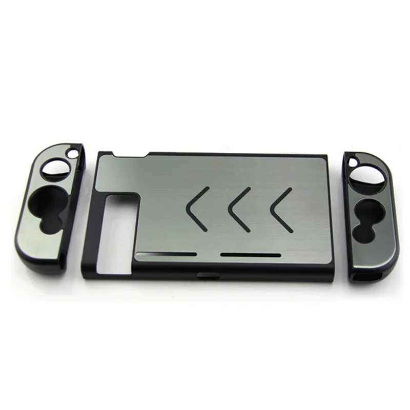 Задний Чехол Защита ультра тонкая сумка Отделяемый металлический Прозрачный чехол для ПК для Nintendo Switch NS NX жесткий прозрачный