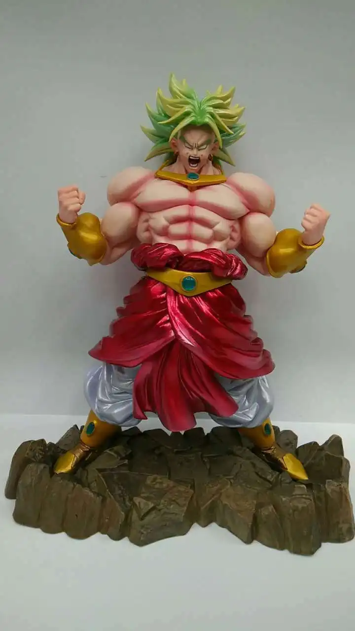 Anime Dragon Ball Z Figures Broli Super Saiyan Broly Red Ver. PVC