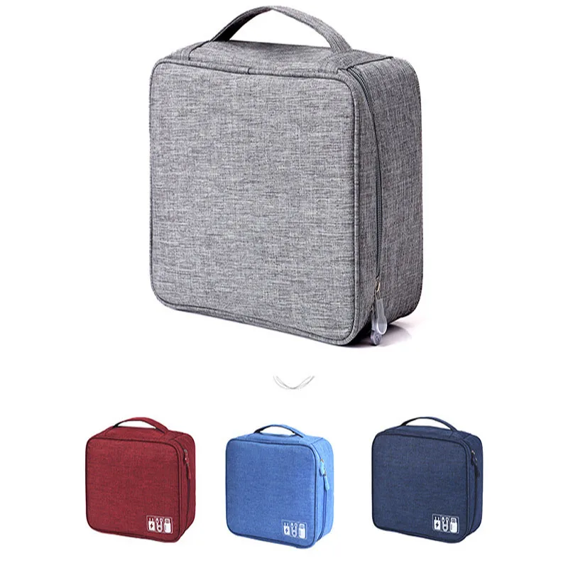 

Electronic Digital Storage Bag USB Cable Charger Earphone Pouch Organizer Case New Style Data Cable Storgage Bag Multi-Function