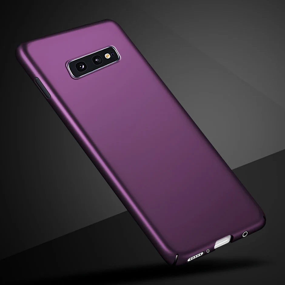 Чехол для Samsung Galaxy S10E 5 8 дюйма тонкий жесткий чехол из поликарбоната S 10e телефона