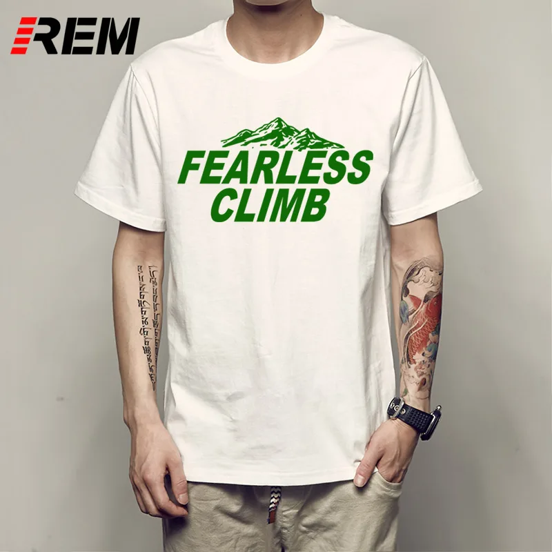 Buy REM FEARLESS CLIMB t shirt Cotton Round neck