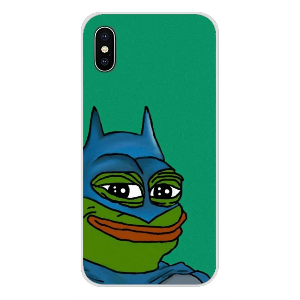 Аксессуары чехлы для телефонов Memes Sad Frog Huawei G7 G8 P7 P8 P9 P10 P20 P30 Lite Mini Pro P Smart Plus 2017 2018