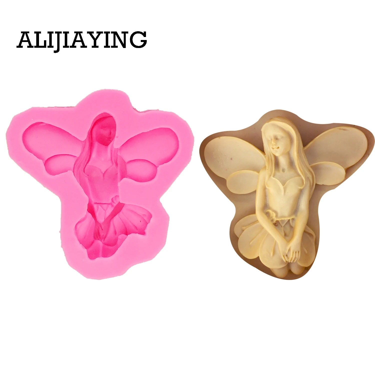 Mariposa Molde de silicona molde Sugarcraft Decoración de pasteles, alimentos seguros