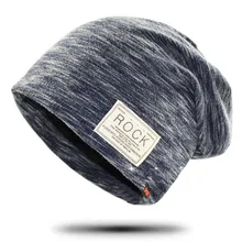 Зимняя двухслойная шапка-чалма, оригинальная темно-синяя хлопковая шапка, теплая, эластичная, громоздкая шапка, модная для мужчин, инструменты для укладки