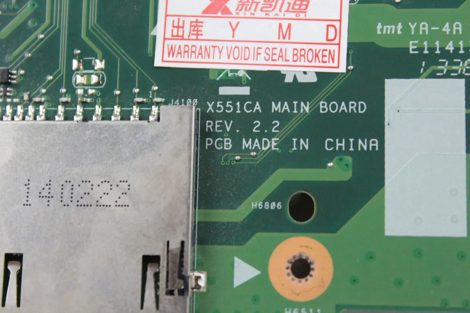  Original X551CAP for ASUS X551CA F551CA The motherboard of the laptop F551CA board REV2. 1007U 4 GB