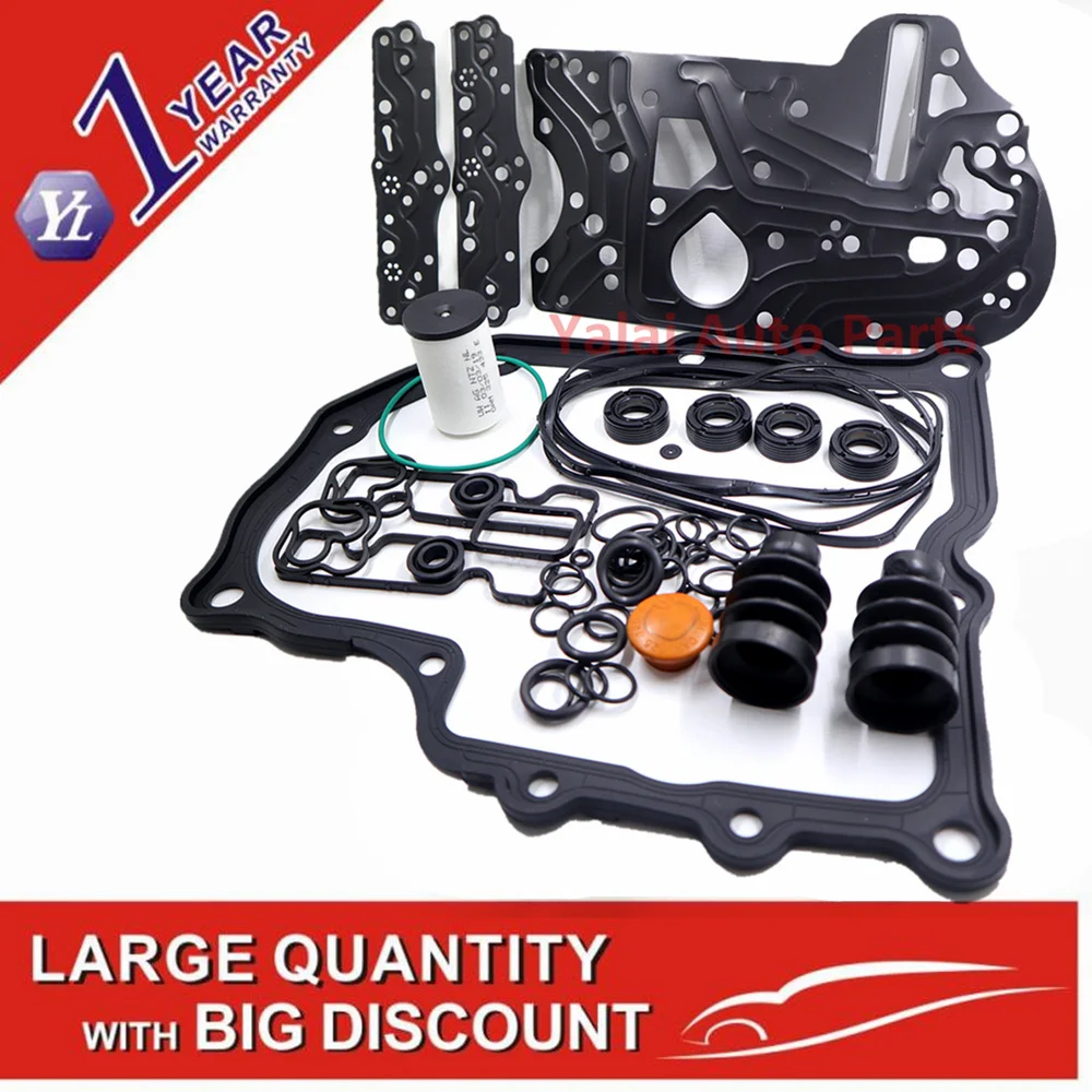 

0AM OAM DSG DQ200 Gearbox Overhaul Kit Gasket Filter Rubber Ring Dirt-proof Cover Kit For VOLKSWAGEN For AUDI For SKODA For SEAT