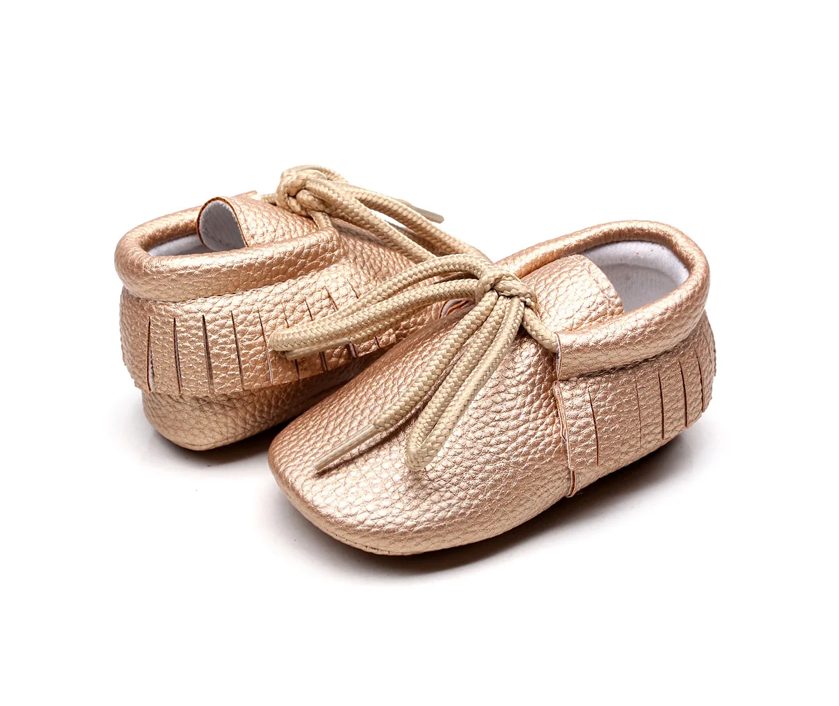 Детские первые ходунки мягкая подошва Модные кисточки детские мокасины для новорожденных обувь для малышей из искусственной кожи Prewalkers