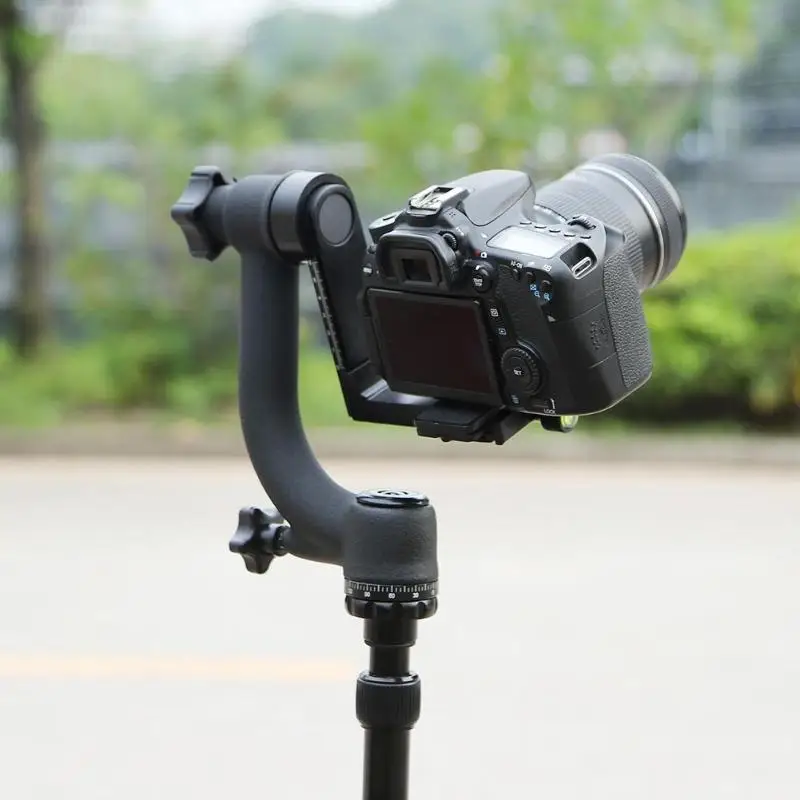 ALLOYSEED 360 Degree Panoramic Gimbal Tripod Ball Head 1/4 Inch Screw w/Quick Release support 20KG for DSLR Camera