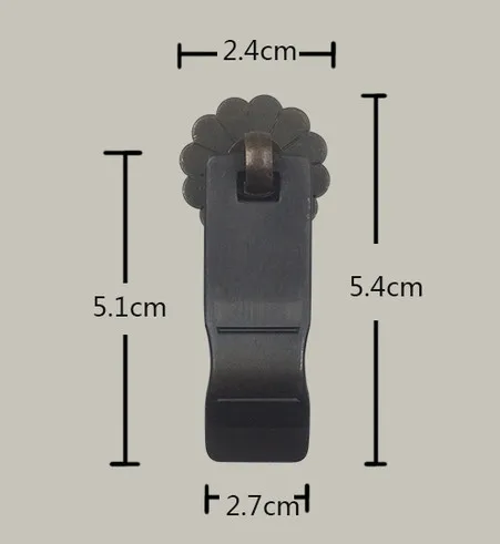 

Hardware accessories Zipper type pure copper handle antique Chinese style simple handles