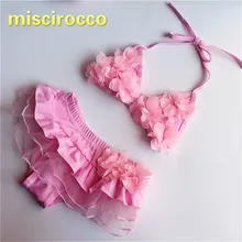 Лидер продаж, летний купальный костюм для детей от 2 до 8 лет, купальный костюм для маленьких девочек, милые купальные костюмы для маленьких девочек, купальный костюм