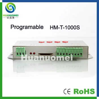 

DC5V-24V T1000S SD card led controller programmable for digital rgb led lighting