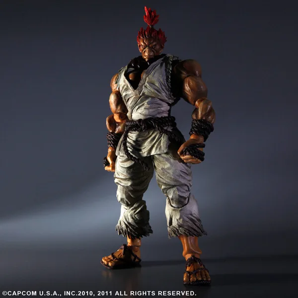 

NEW hot 22cm Super Street Fighter (SF) GOUKI movable Action figure toys doll collection Christmas gift
