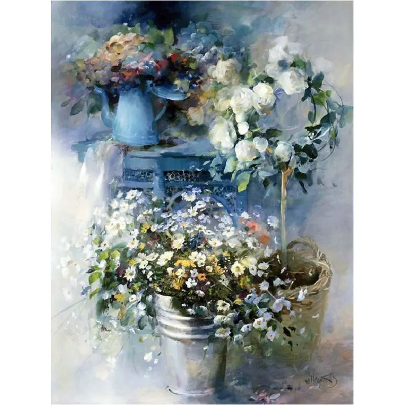

DIY 5D diamond painting cross-stitch flower Square diamond mosaic painting rhinestones diamond embroidery peony flower picture