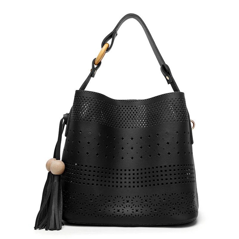 Nevenka Hallow Out Shoulder Bag Women Casual Totes with Tassel06