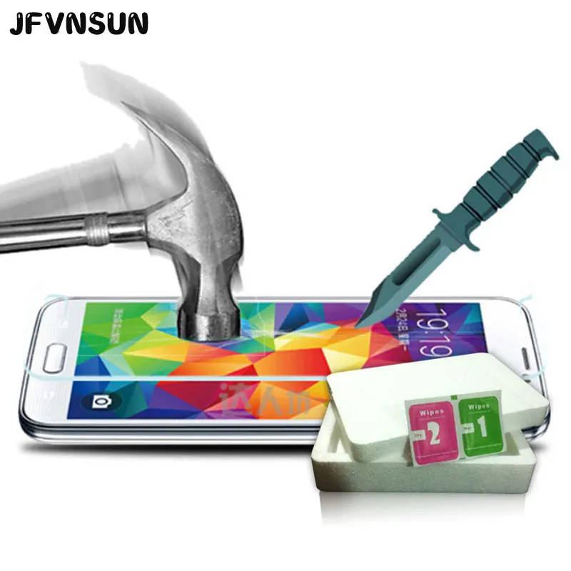 Закаленное Стекло для samsung Galaxy S5 S4 J1 J2 J5 J3 J7 2016 Alpha Grand Prime высококачественное закаленное стекло для защиты экрана коробку - изображение