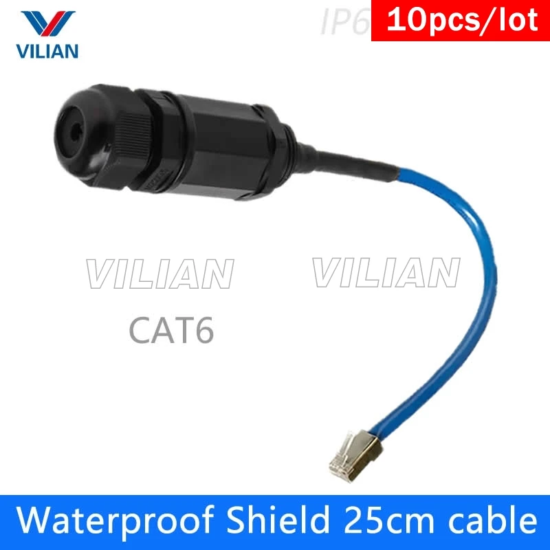 Водонепроницаемый разъем RJ45 M16 Ethernet интерфейс M20 сетевой адаптер LAN M22 CAT5E CAT6 M25