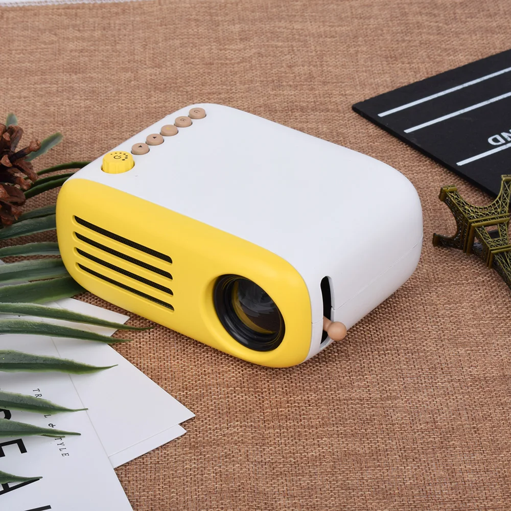 AAOYG300YG310UpgradeYG200MiniLEDPocketProjectorHomeBeamerKidsGiftUSBHDMIVideoPortableProjectorOptionalBattery