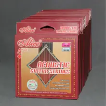 12 Компл. Алиса AW463 Высокоуглеродистой Стали 85/15 Бронзовый Раны Акустической Гитары