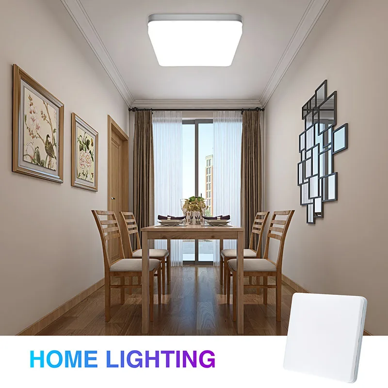  LED Ceiling Panel Light Ultrathin Lamp Square Round 6W 9W 18W 24W 36W 48W 85-265V LED Mounted Moder - 32981386046