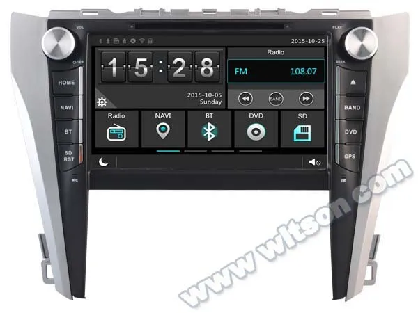 Cheap WITSON car audio gps dvd for TOYOYA CAMRY 2015 with Capacitive Screen 1080P DSP WiFi/3G/DVR (optional)+Good Price 21