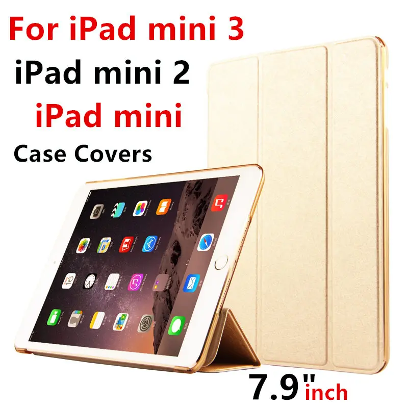Чехол для Apple iPad mini 3 2 1 защитный смарт чехол кожаный PU планшет mini3 mini2 чехлы 7 9&quot|for