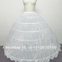 Белый 6 изогнутый люкс юбке нижняя* горячая распродажа