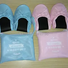 Необычные красочные балерина обувь складной обувь свадебный подарок для гостей