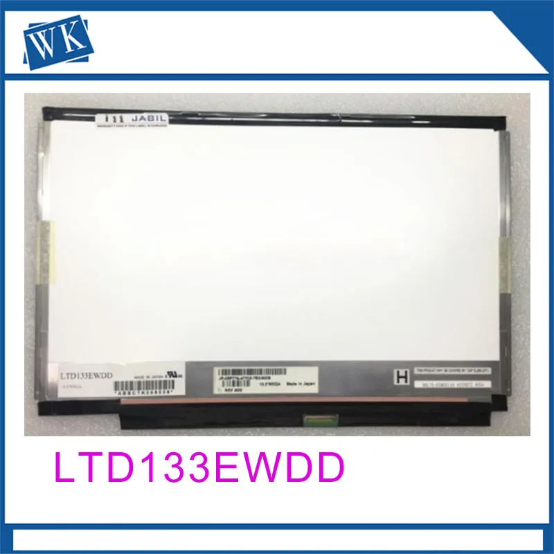 

Free shipping LTD133EWDD 13.3 WXGA slim laptop LCD screen replacement for XPS M1330 display