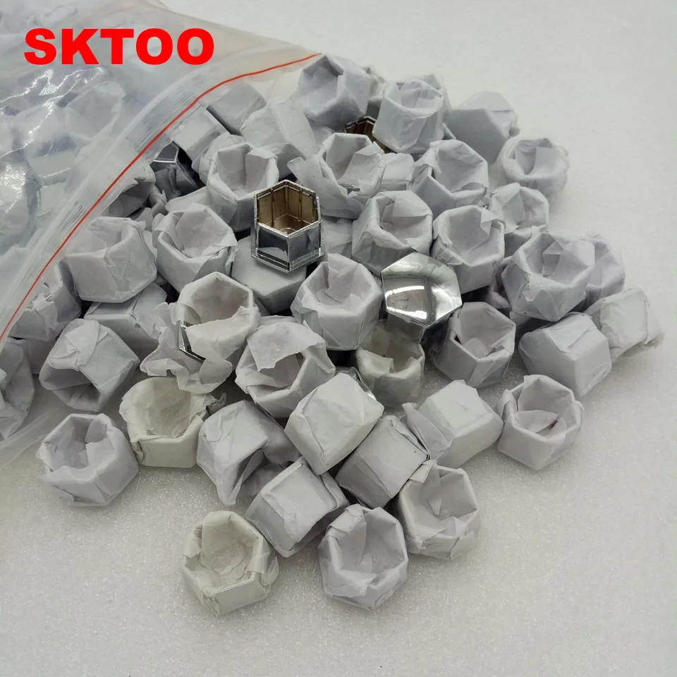100pcs/set Wheel Rim Cover Tyre Screw Cap For Peugeot 207 301 307 308 408 508 3008 Citroen C4l C5 C2