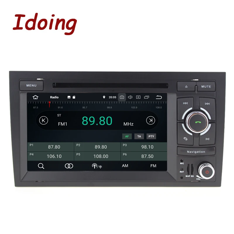 Flash Deal Idoing 7" 2Din Car Android 8.0 Radio Player  For VW/Volkswagen Touar PX5 4GB+32G Eight Core IPS screen GPS Navigation Multimedia 2