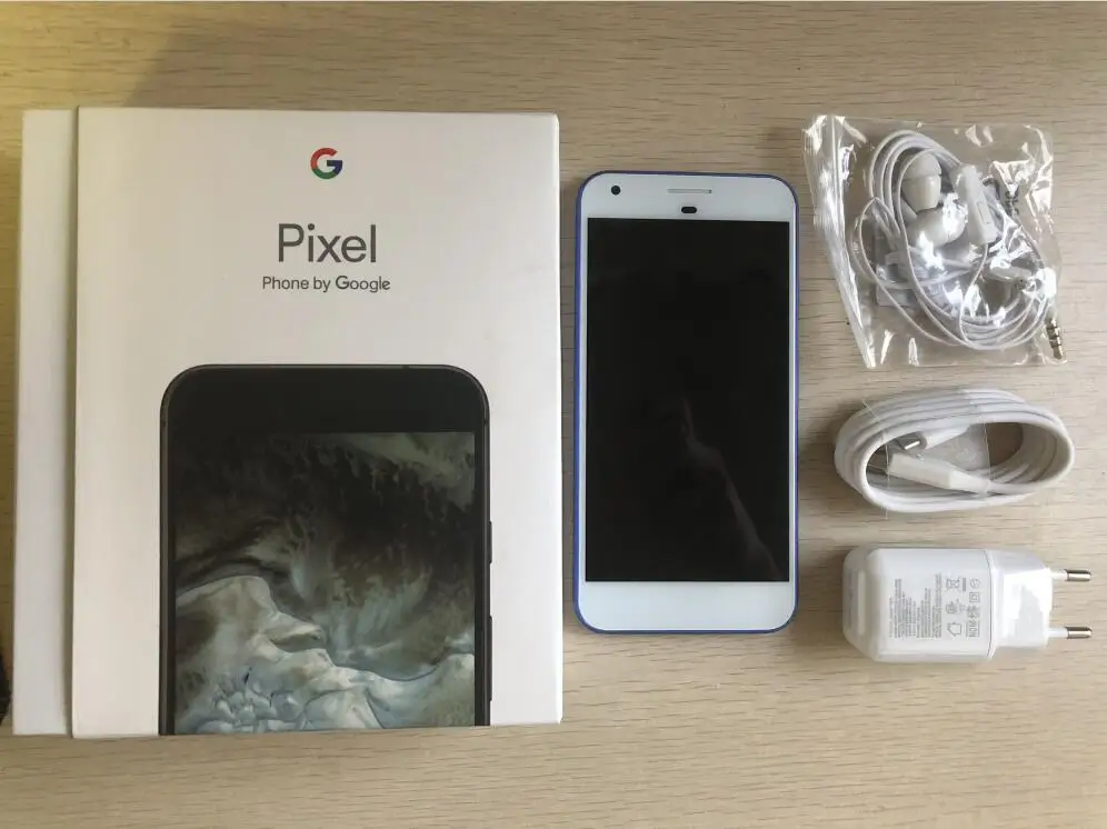 Разблокированный Google Pixel 5,0 ''дюймовый четырехъядерный процессор с одной sim-картой 4G LTE Android мобильный телефон 4 Гб RAM 32 Гб 128 ГБ ROM смартфон